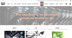 Desktop Screenshot of grafficon.cz