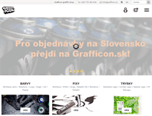 Tablet Screenshot of grafficon.cz
